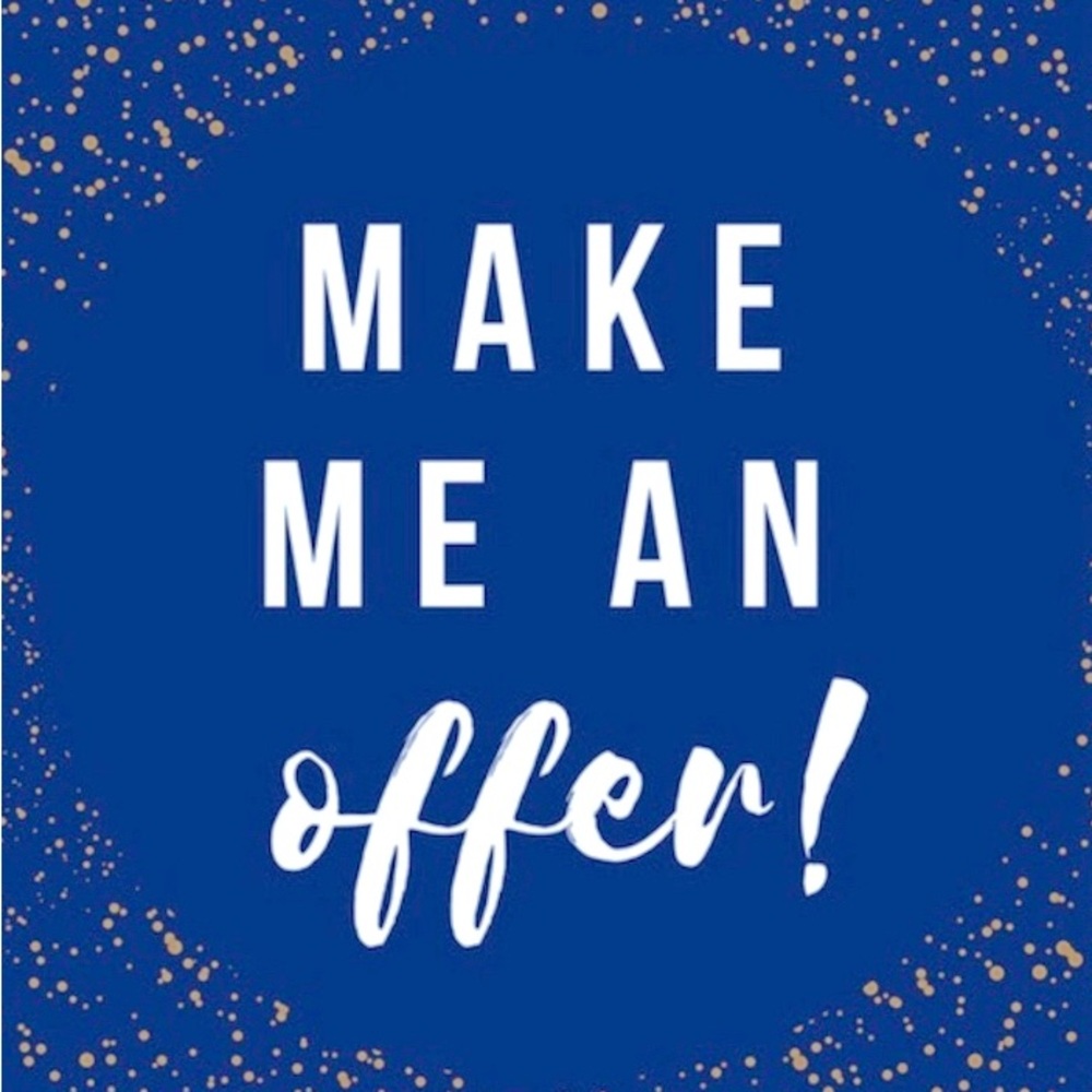Willing to negotiate for reasonable offers